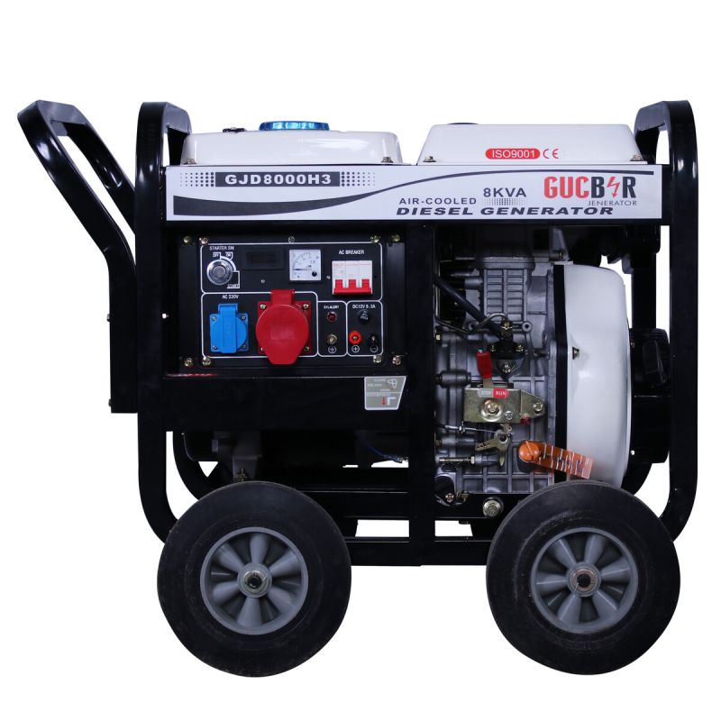 Генератор дизельний GUCBIR GJD8000H-3 8 кВт трифазний